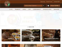 Tablet Screenshot of caffea.ro
